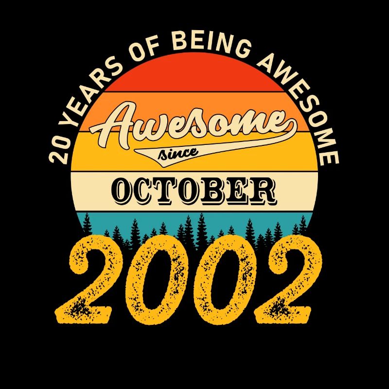 Octobre 2002 - Cadeau de 20e anniversaire. Légende.