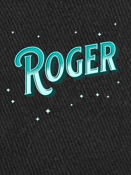 Roger name personalized
