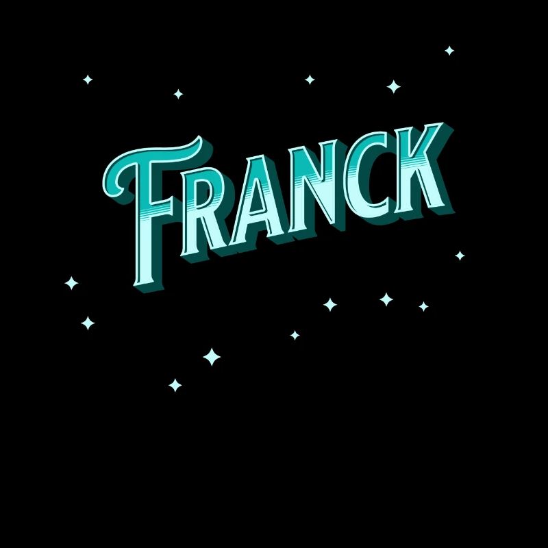 Franck name personalized
