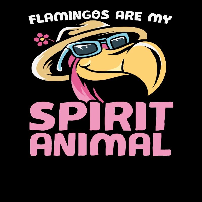 Flamingos sind mein Geisttier