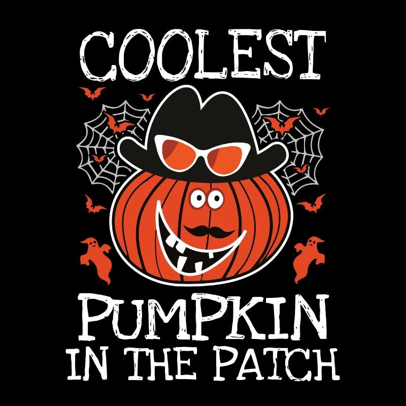 La citrouille la plus cool du patch Halloween