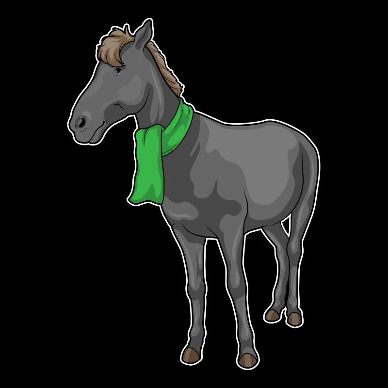 Pferd Schal