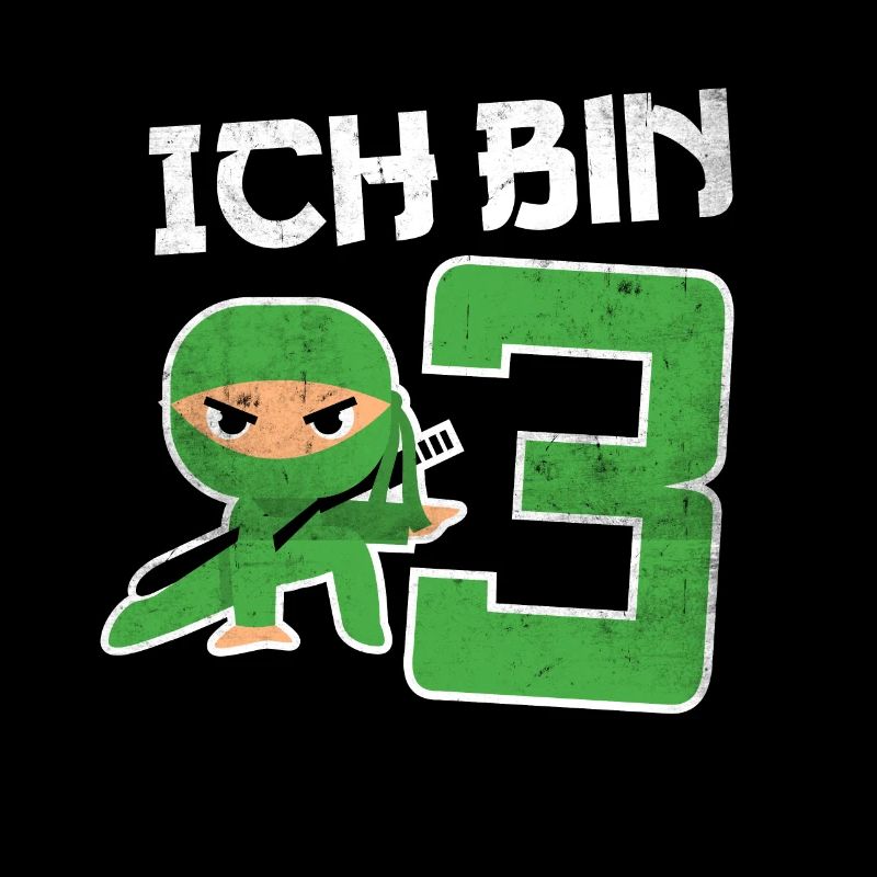 3. Geburtstag Ninja 3 Jahre Kindergeburtstag