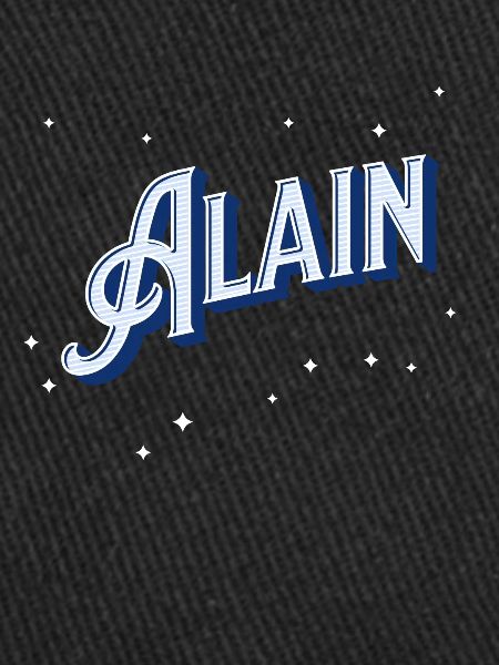 Alain names personalized