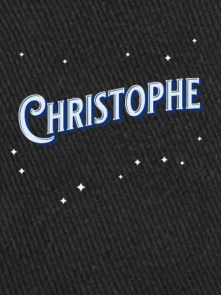 Christophe name personalized