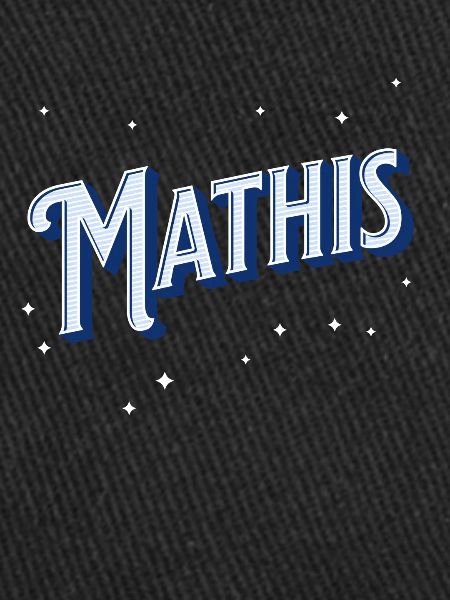 Mathis name personalized