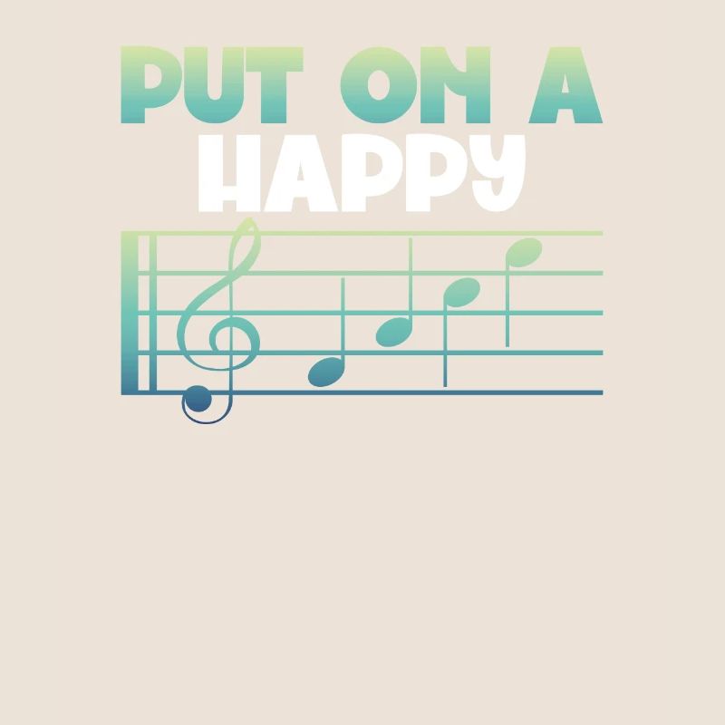 Mettez des notes de musique joyeuses sur