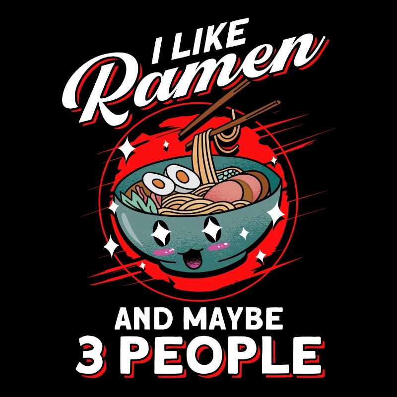 Ramen Noodle Lover Chopsticks Japanese Noodle