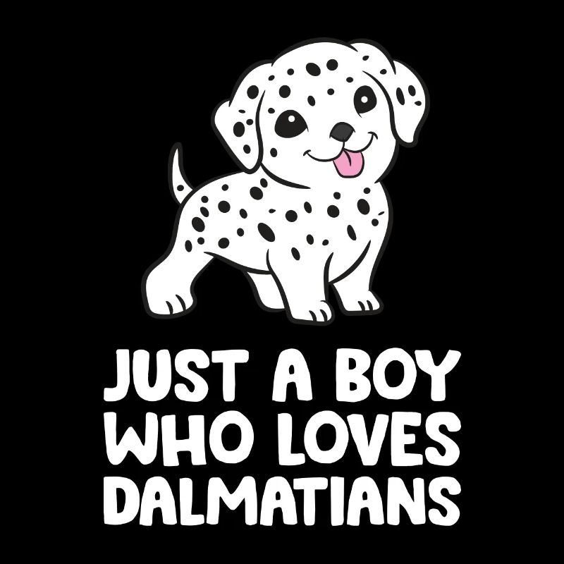 Juste un garçon qui aime les Dalmatiens