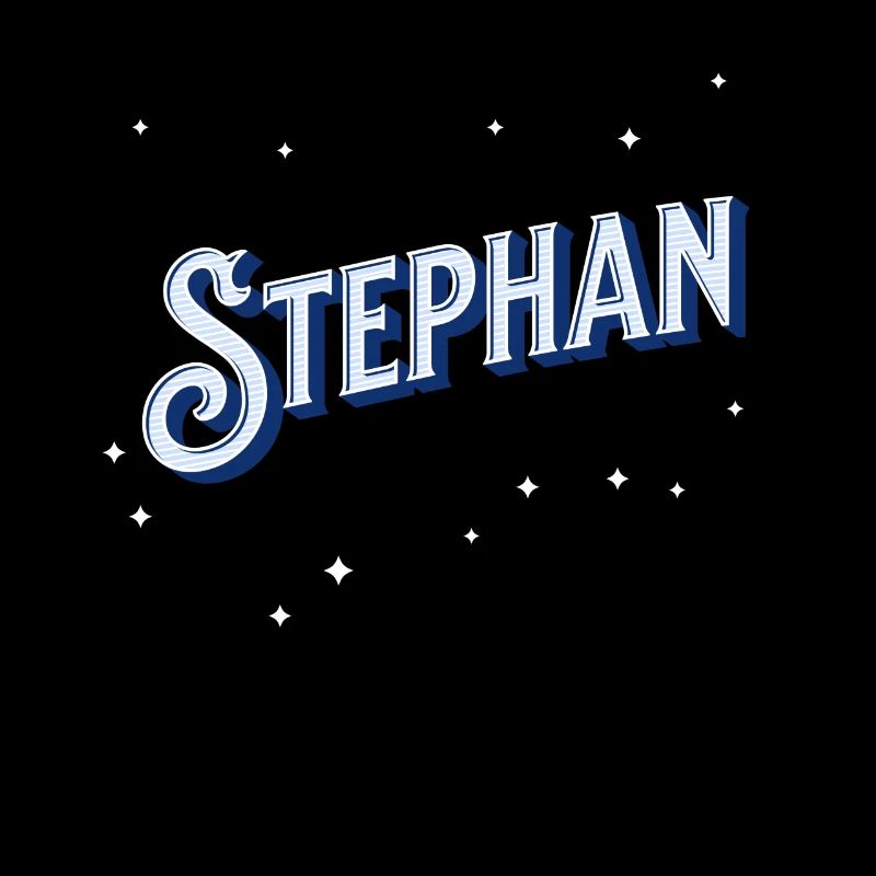 Stephan's name personalized