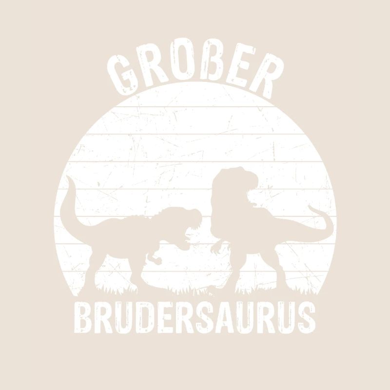 Großer Brudersaurus T-Rex Dino Geschenk Großer Bru