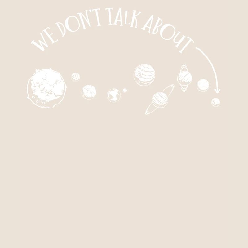 Wir Reden Nicht Über Pluto, Planeten, Pluto
