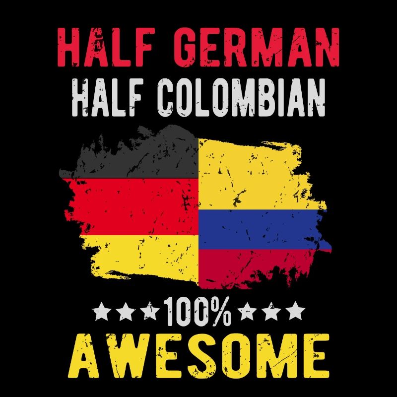 Half German Half Colombian