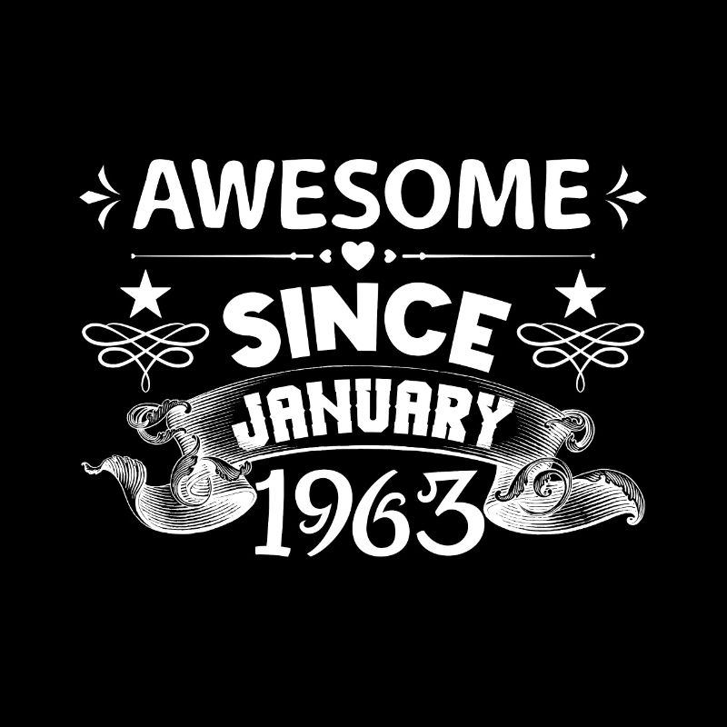 January 1963 | Awesome since January 1963