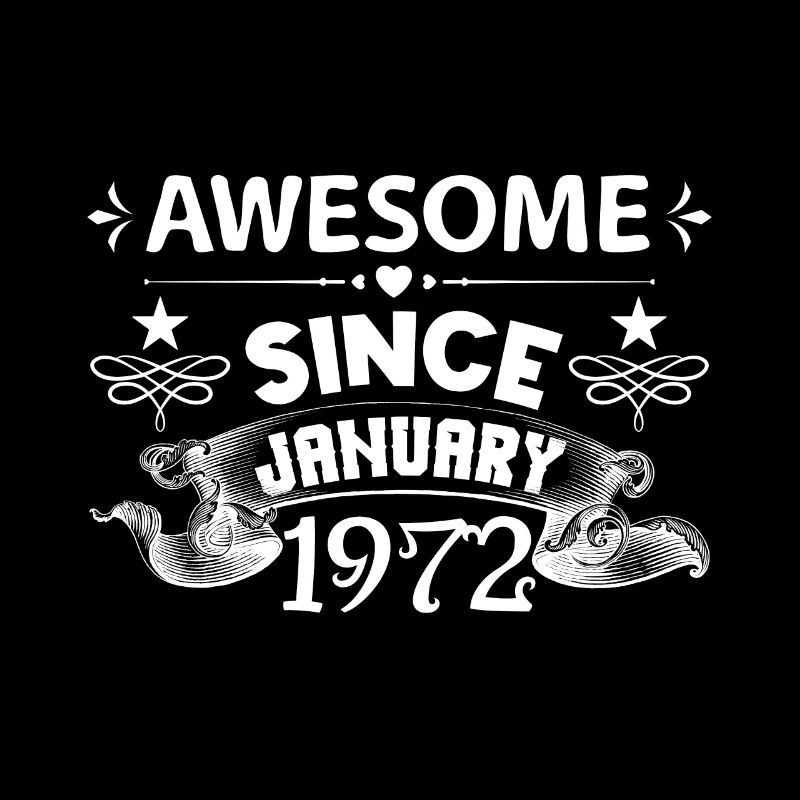 January 1972 | Awesome since January 1972