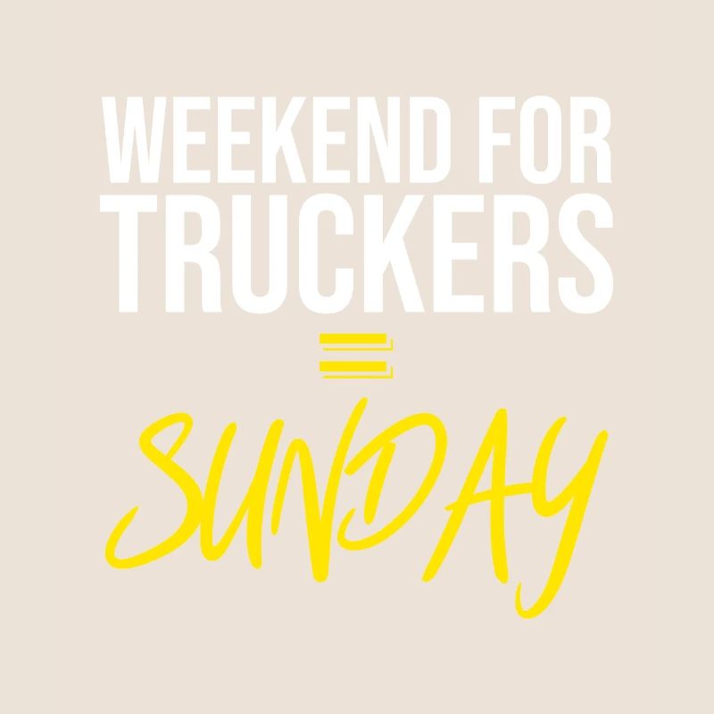Week-end pour les camionneurs: dimanche