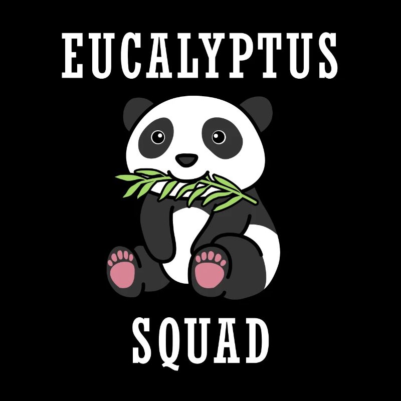 Eucalyptus Squad Ironic Saying Panda Bears