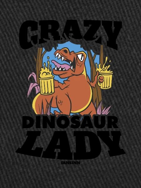 Crazy Dinosaur Lady