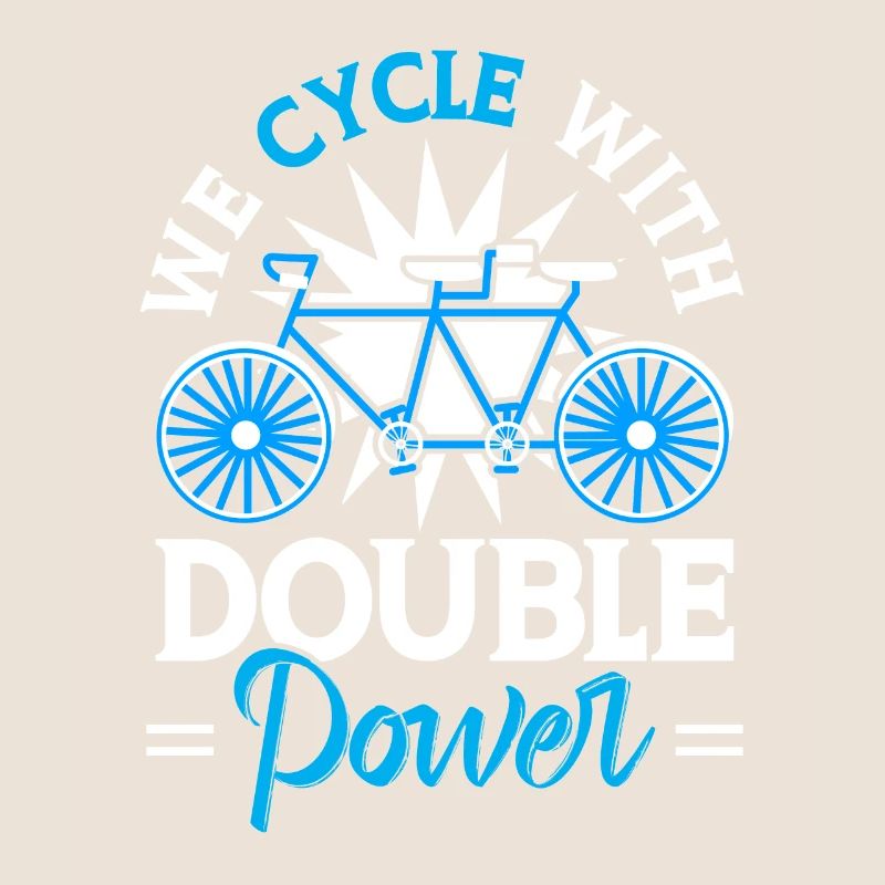 Two-seater cycling Double power