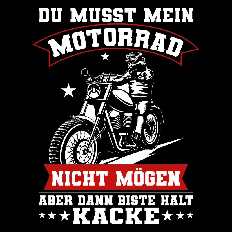Motorradfahrer Spruch Bikerin Biker Motorrad