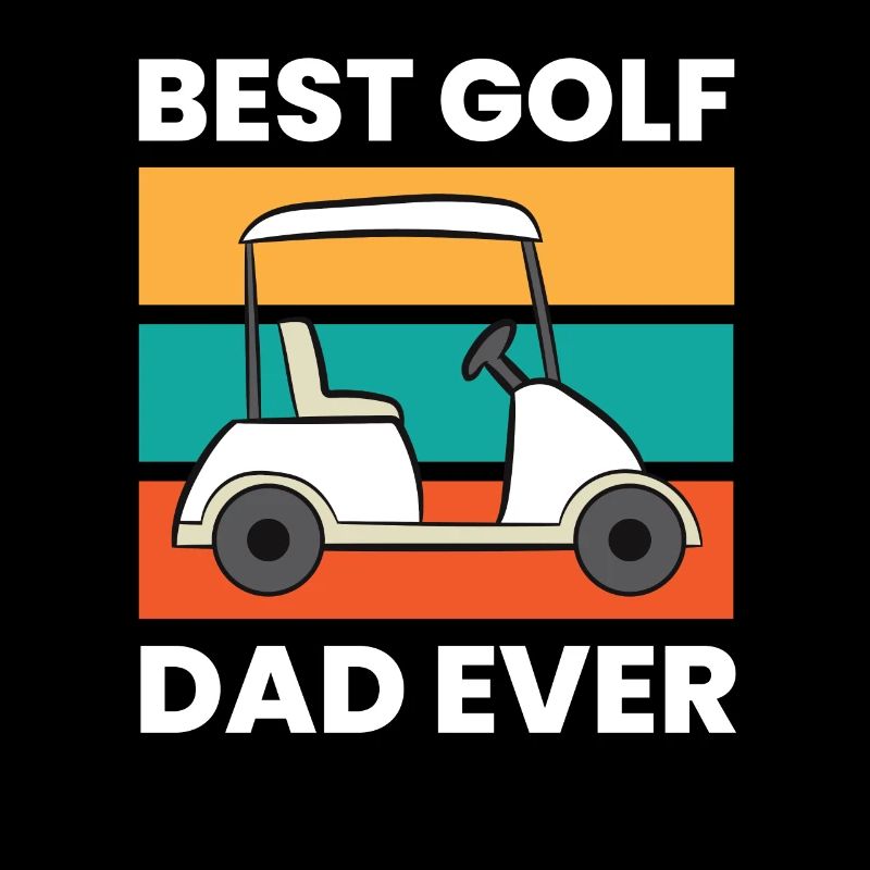 Golf Dad Golfing Sport Funny Best Golf Dad Ever