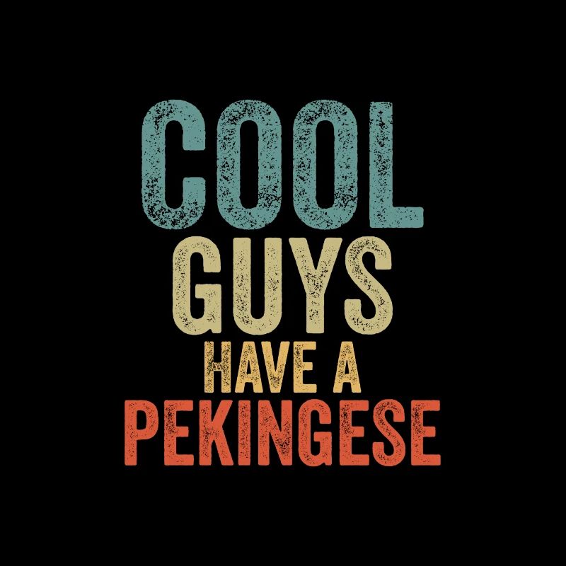 Cool Guys have a pekingese