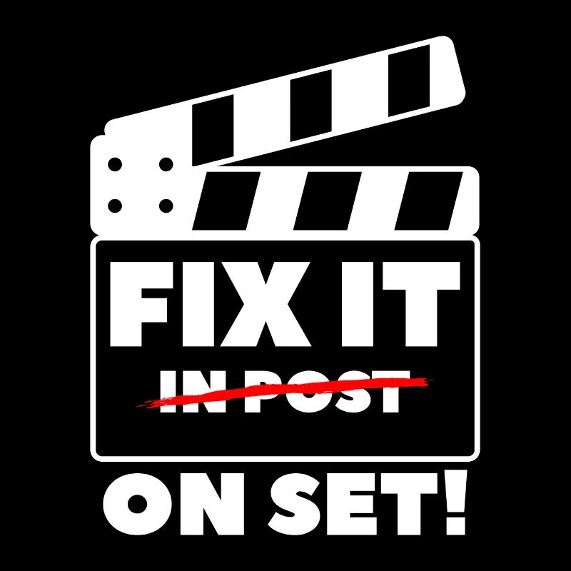 Fix It On Set Director Filmmaker Filmmaking