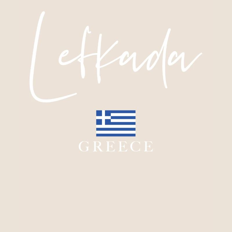 Vacances du drapeau de la Grèce - Lefkada Island