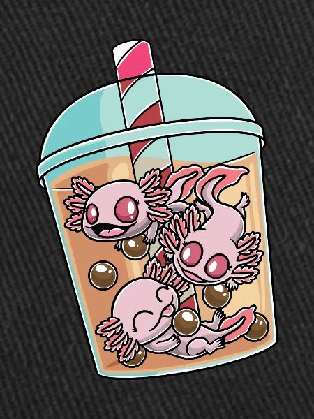Axolotl In Bubble Tea