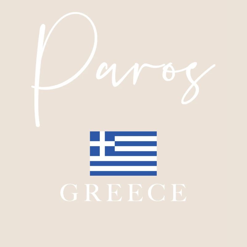 Grèce Flag Holidays - Île de Paros