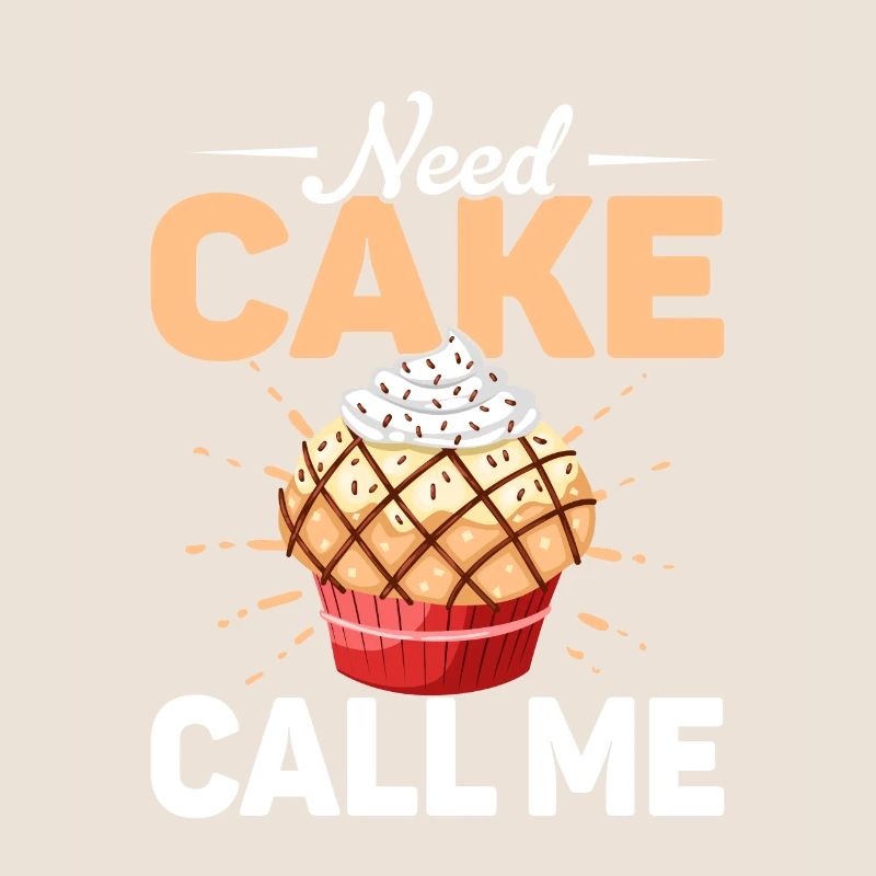 Need Cake Call Me Cookie Pastry Baking Cake