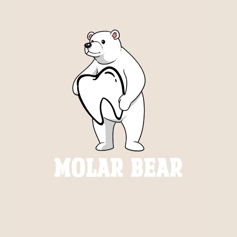 Molar Bär ist ein der beste Helfer in der Zahnartz