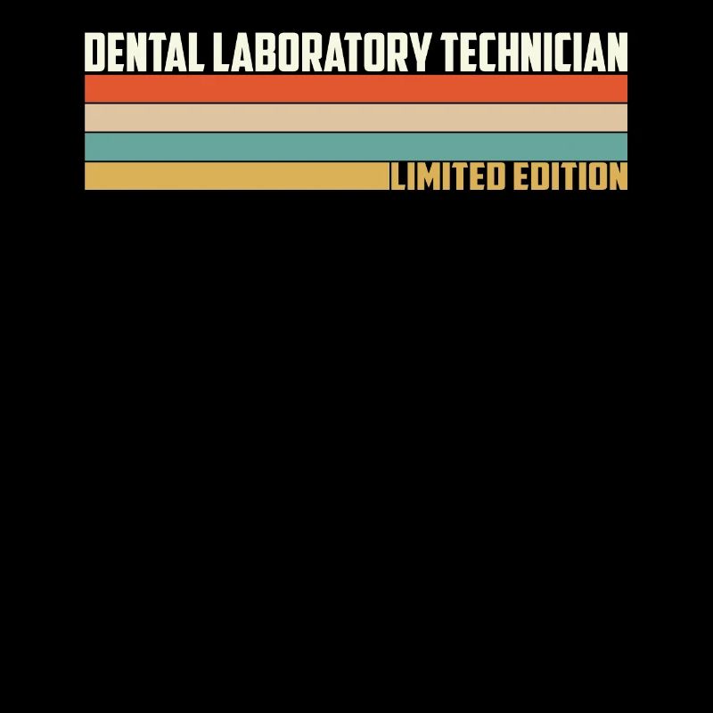 Retro Dental Labor Techniker Limitierte Ausgabe