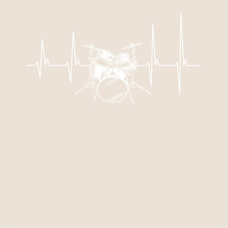 Drums heartbeat - drummer
