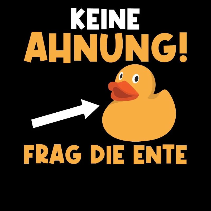 Frag die Badeente Gummiente