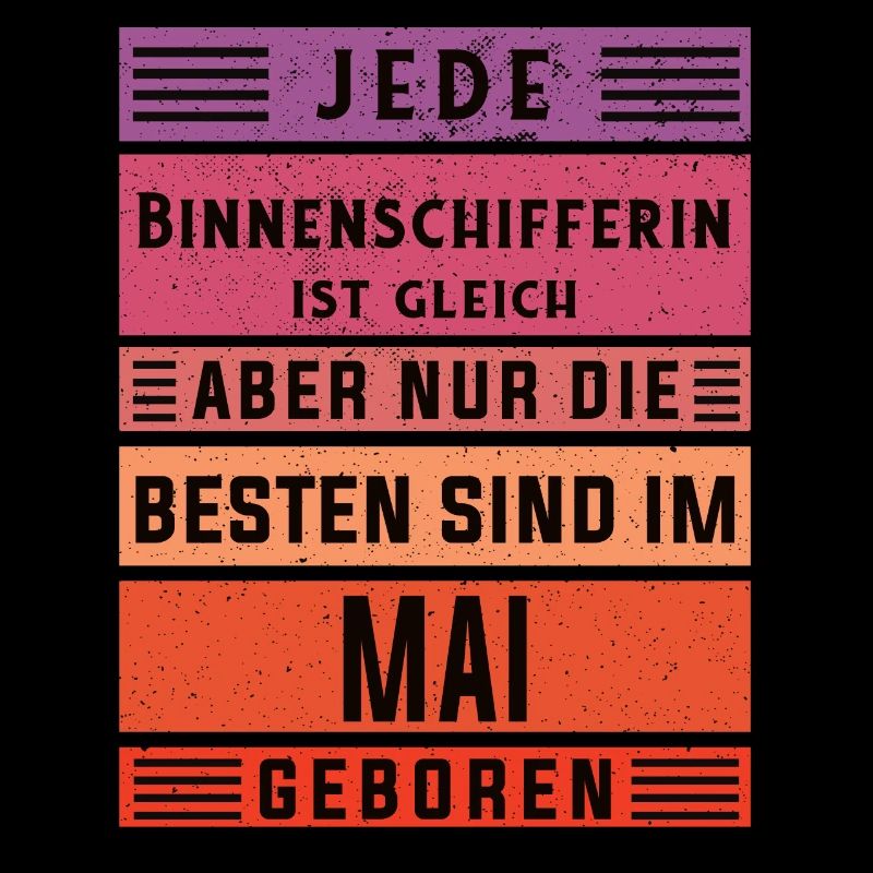 Schiffe Geburtstag Mai geboren Binnenschifferin