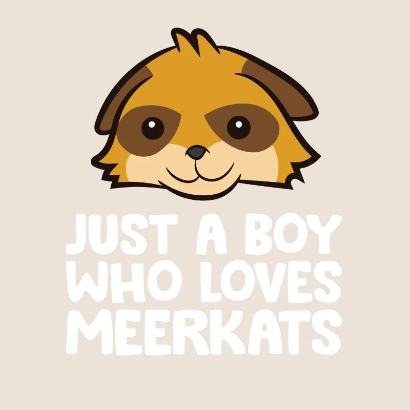 Nur ein Junge, der Erdmännchen liebt