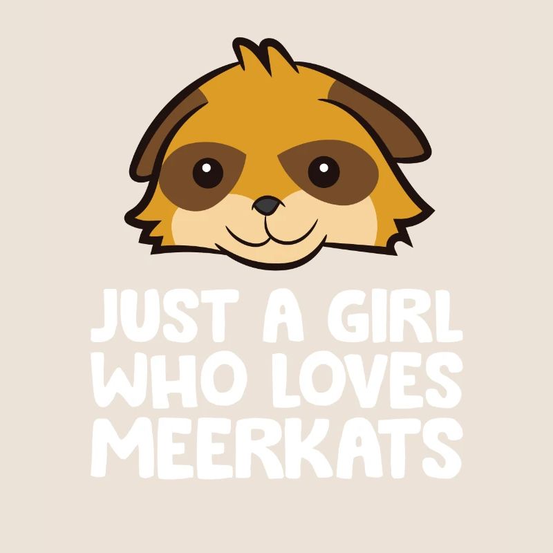 Nur ein Mädchen, das Erdmännchen liebt