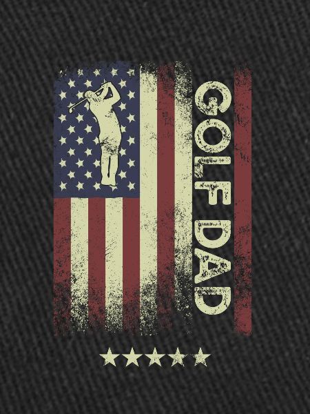 U.S. Flag - Golf Dad