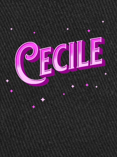 Cecile name personalized