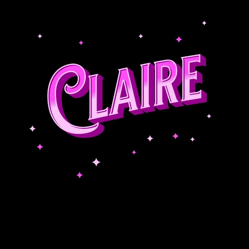 Claire name personalized
