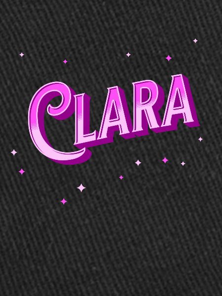 Clara's name personalized