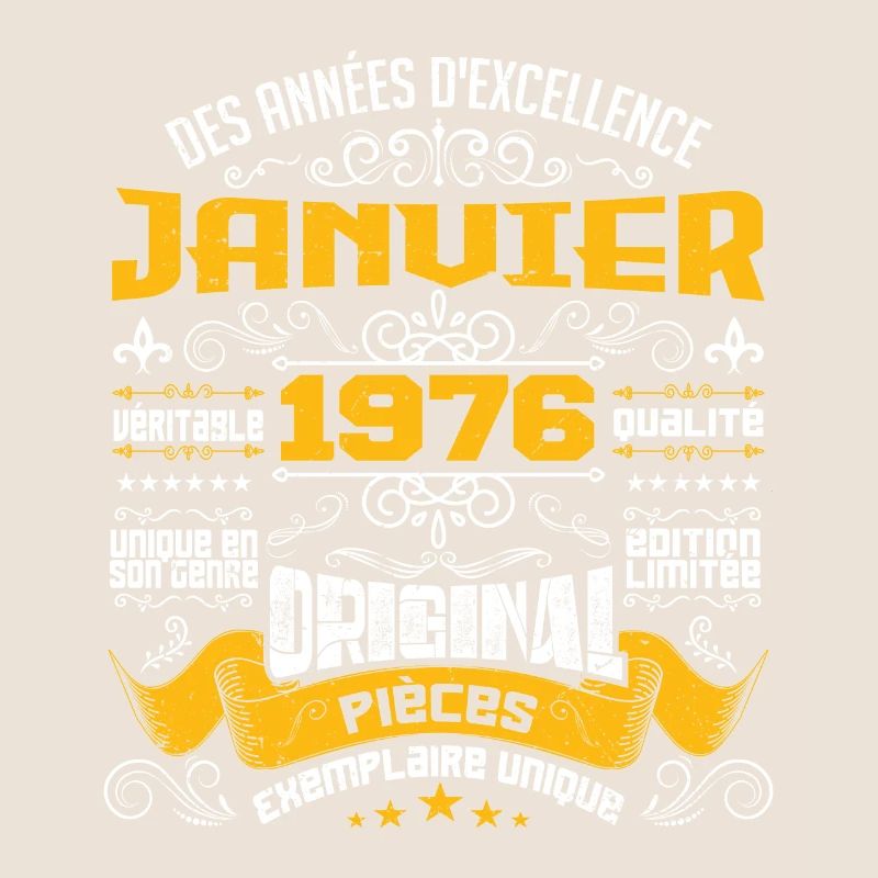 JANVIER 1976 | ORIGINAL PIÈCES