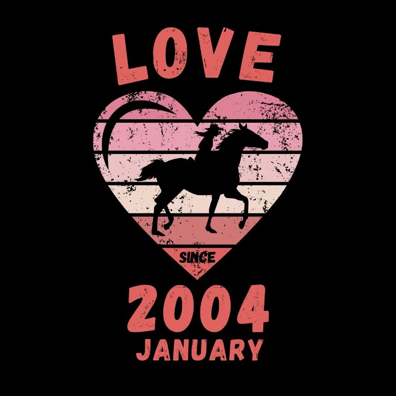 Anniversaire de l’Amour de l’équitation Janvier 2004