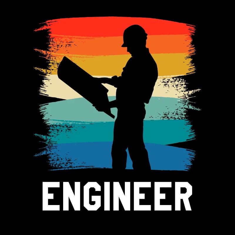 Retro Vintage Classic Engineer Engineering