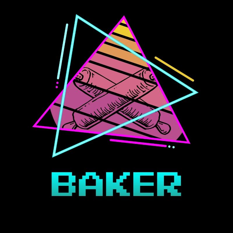 Retro Vintage Classic Baker Baking