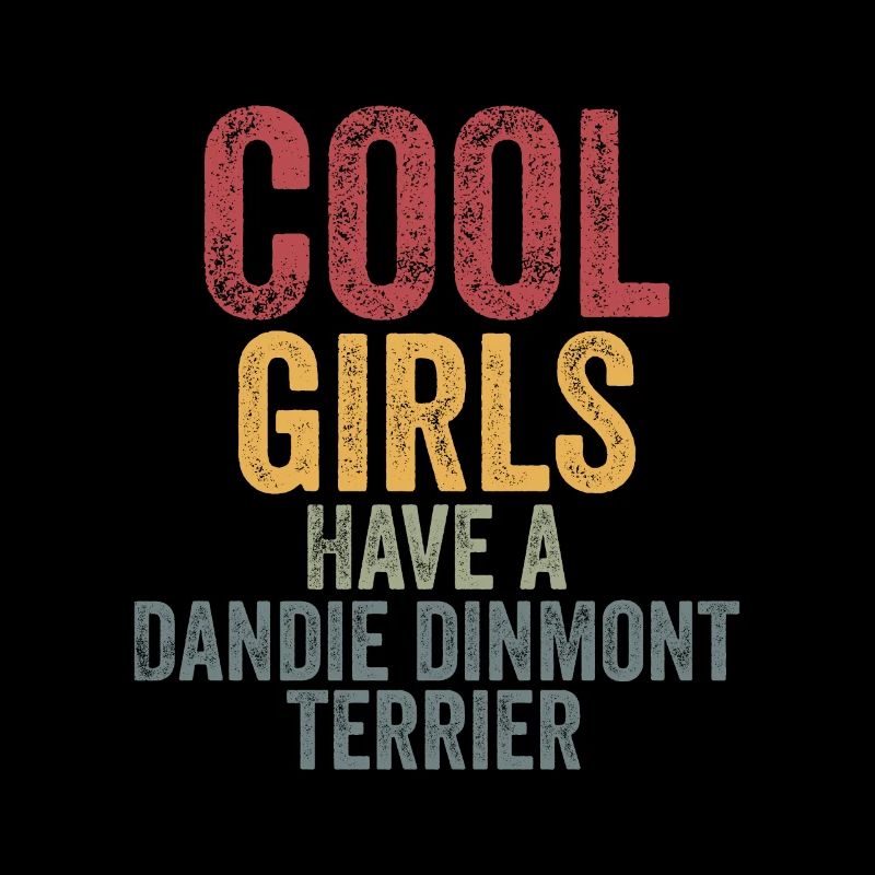 Les filles cool ont un dandie dinmont terrier