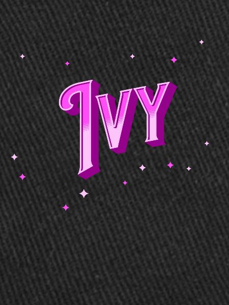 Ivy name personalized