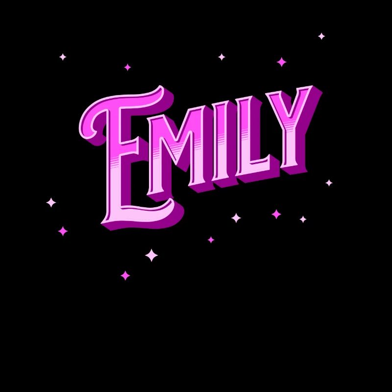 Emily name personalized