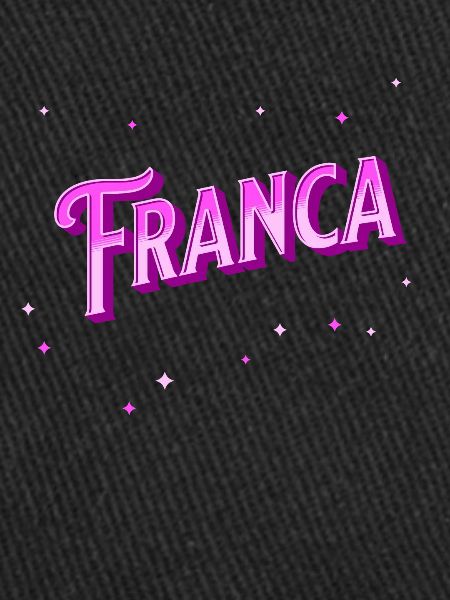 Franca name personalized